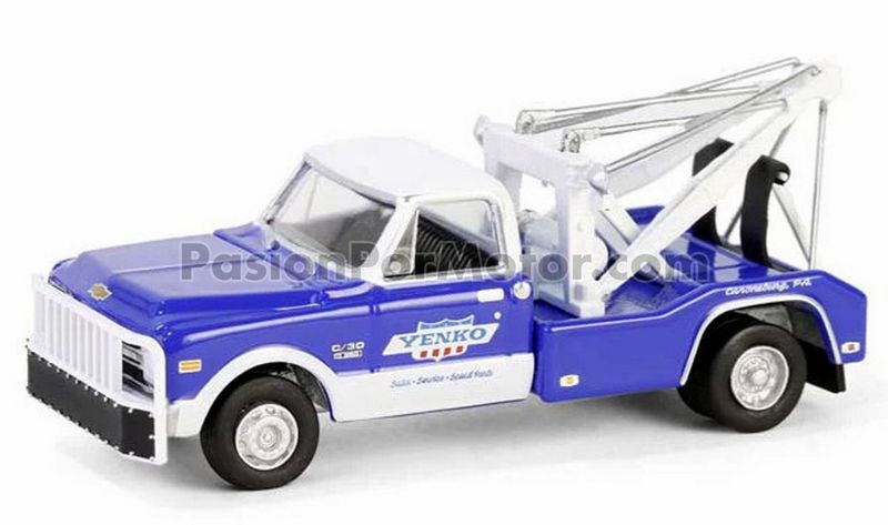 1:64 Chevrolet C-30 Dually Wrecker 1969 Yenko GREENLIGHT Grua Doble Rodada 04621