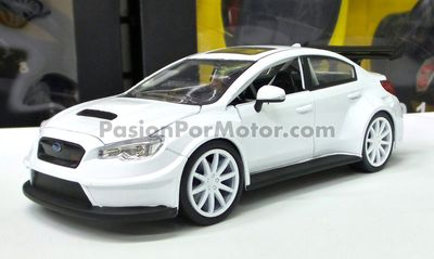 1:24 Subaru WRX STi 2016 Blanco Mr Little Nobody´s  Rapido Y Furioso 8 JADA TOYS 00135