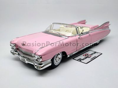 1:18 Cadillac Eldorado Biarritz Convertible 1959 Rosa MAISTO Premier 01380