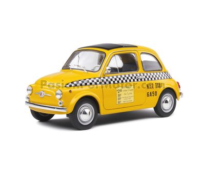 1:18 Fiat Nouva 500 1965 Taxi Nueva York  SOLIDO 04720