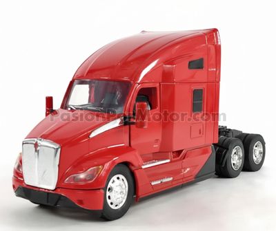 1:32 Kenworth T680 Nex Gen Cabina 2023 Rojo NEW RAY Display a Granel Tractocamion 04666