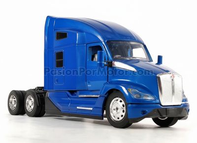 1:32 Kenworth T680 Nex Gen Cabina 2023 Azul NEW RAY Display a Granel Tractocamion 04665