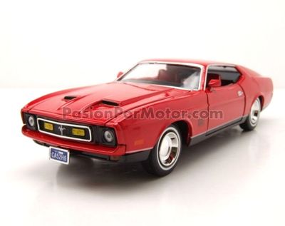 1:24 Ford Mustang Mach 1 1971 James Bond 007 MOTOR MAX Coupe Fastback 03197