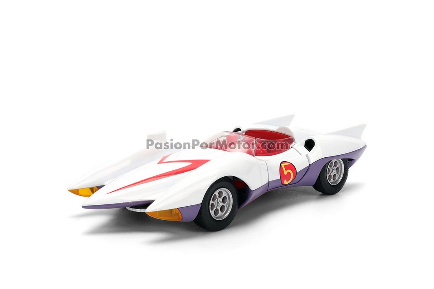 5 Pulgadas / 1:32 Mach 5 Speed Racer Meteoro JADA TOYS Hollywood Rides 04795