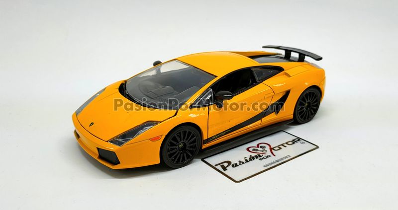1:24 Lamborghini Gallardo Superleggera Coupe 2008 Amarillo Rapido y Furioso 6 JADA TOYS 02016