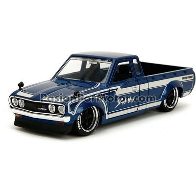 1:24 Datsun 620 Pick Up 1972 Azul JADA TOYS JDM Tuners Nissan 04807
