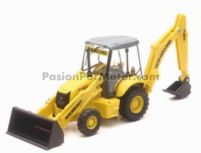 5 Pulgadas / 1:48 B110C Retroexcavadora New Holland NEW RAY 01687