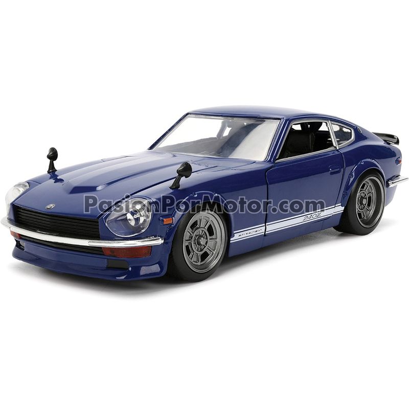1:24 Datsun 240Z 1972 Azul JADA TOYS JDM Tuners 00820 1:24 Datsun 240Z 1972 Azul JADA TOYS JDM Tuners 00820