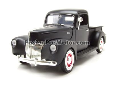 1:18 Ford Pick Up 1940 Negro Mate MOTOR MAX Timeless Legends 00825 1:18 Ford Pick Up 1940 Negro Mate MOTOR MAX Timeless Legends 00825