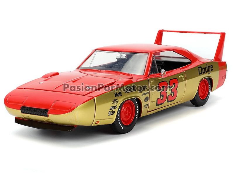 1:24 Dodge Charger Daytona Coupe 1969 #33 JADA TOYS Big Time Muscle 04384 1:24 Dodge Charger Daytona Coupe 1969 #33 JADA TOYS Big Time Muscle 04384