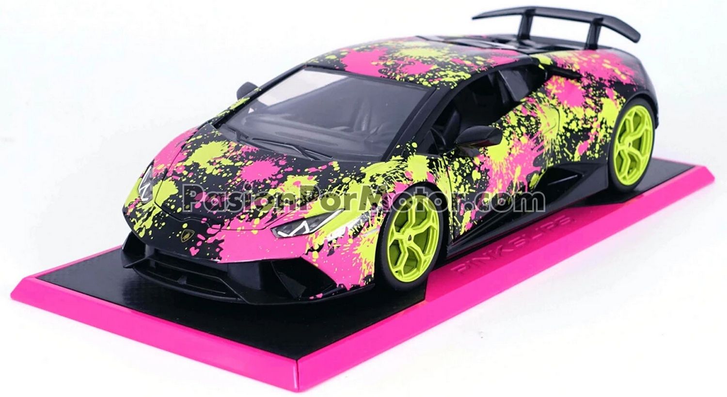 1:24 Lamborghini Huracan LP640-4 Performante Coupe 2017 JADA TOYS Pink Slips 04826