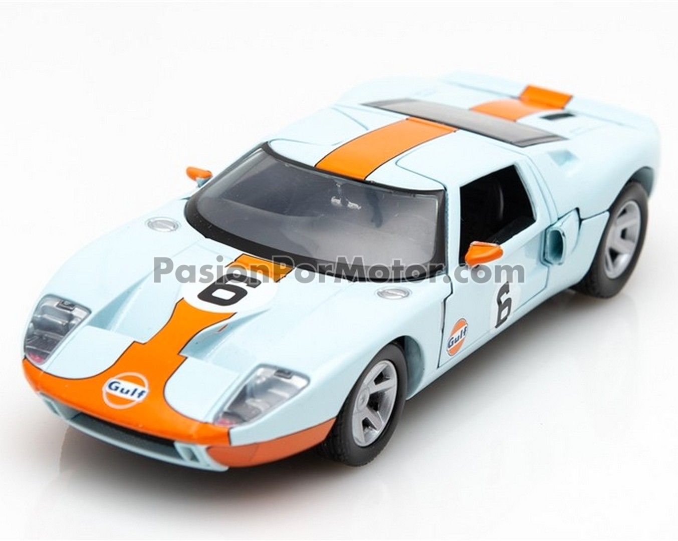 1:24 Ford GT Concept 2003 #6 Gulf MOTOR MAX 04833 1:24 Ford GT Concept 2003 #6 Gulf MOTOR MAX 04833