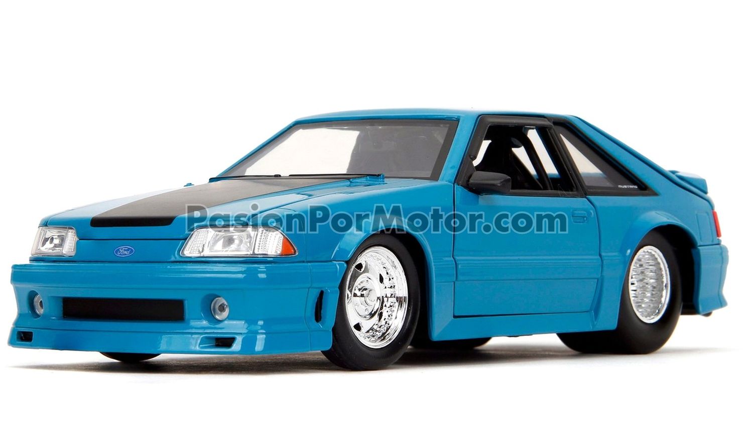 1:24 Ford Mustang Fastback GT 1989 Azul Jackob Toretto Rápido y Furioso X JADA TOYS Muscle Fox 03741 1:24 Ford Mustang Fastback GT 1989 Azul Jackob Toretto Rápido y Furioso X JADA TOYS Muscle Fox 03741