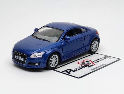 5 Pulgadas / 1:32 Audi TT Coupe 2008 Azul KINSMART En Display a Granel 02427
