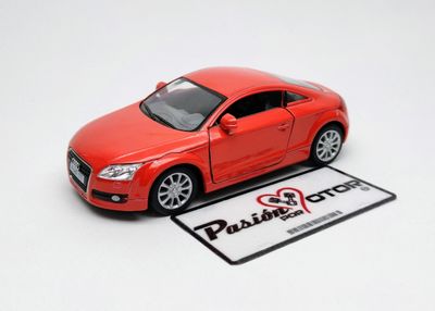 5 Pulgadas / 1:32 Audi TT Coupe 2008 Rojo KINSMART En Display a Granel 04872