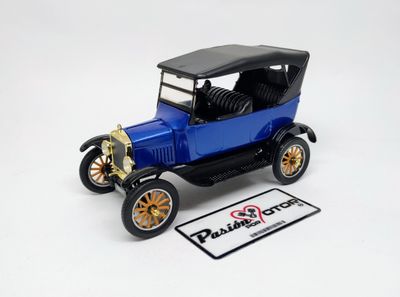 1:24 Ford Model T Touring 1925 Closed Top Azul MOTOR MAX Platinum Carcacha 00144