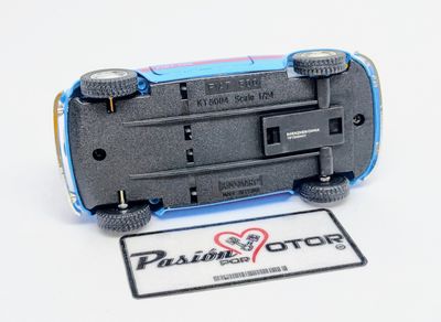 5 Pulgadas / 1:24 Fiat Nuova 500 1965 Rojo KINSMART Display a Granel 04985