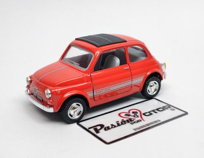 5 Pulgadas / 1:24 Fiat Nuova 500 1965 Rojo KINSMART Display a Granel 04985 5 Pulgadas / 1:24 Fiat Nuova 500 1965 Rojo KINSMART Display a Granel 04985