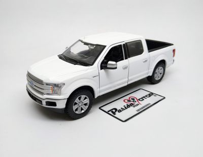 1:27 Ford F-150 Crew Cab Lariat 2019 Blanco MOTOR MAX Pick Up 1:24 02979