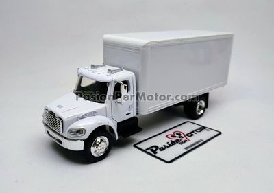 1:43 Freightliner M2 Business Class 2002 Caja Seca Blanco NEW RAY Rabon 00084