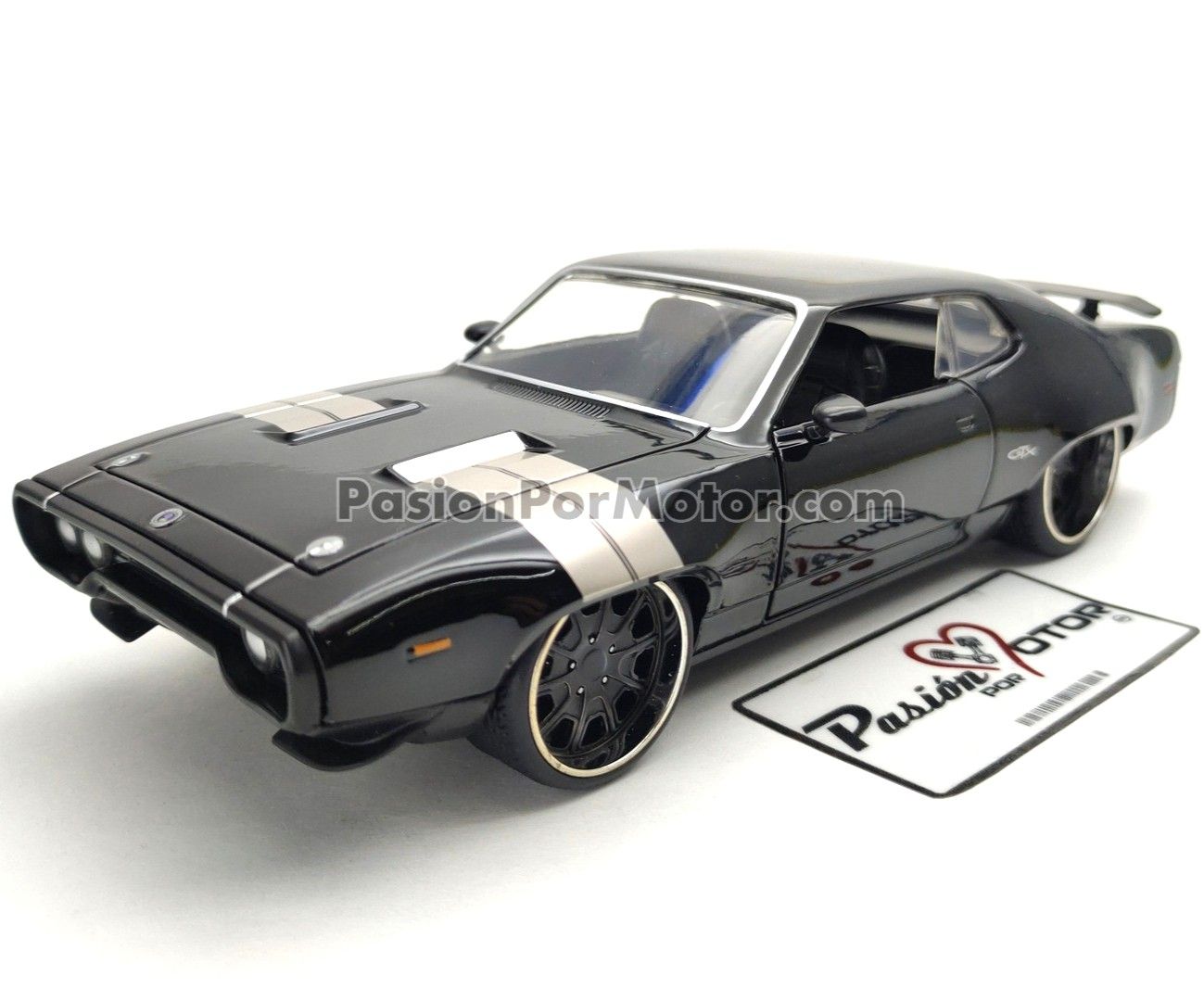 1:24 Plymouth GTX 1972 Dom's Toretto Rapido Y Furioso 8 JADA TOYS 00253