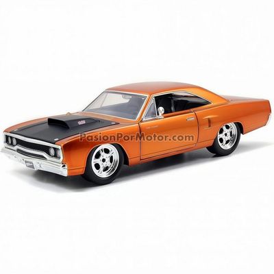 1:24 Plymouth Road Runner 440 Coupe 1970 Cobre Dom´s Toretto Rápido y Furioso 7 JADA TOYS 00254 1:24 Plymouth Road Runner 440 Coupe 1970 Cobre Dom´s Toretto Rápido y Furioso 7 JADA TOYS 00254