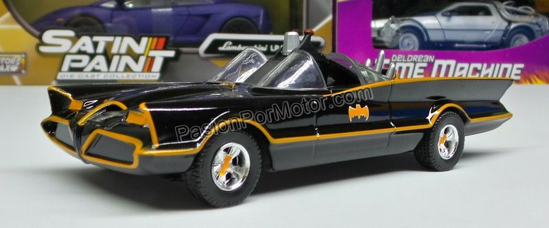 5 Pulgadas / 1:43 Batimovil Classic TV Series 1966 Batman JADA TOYS Hollywood Rides 1:32 00320
