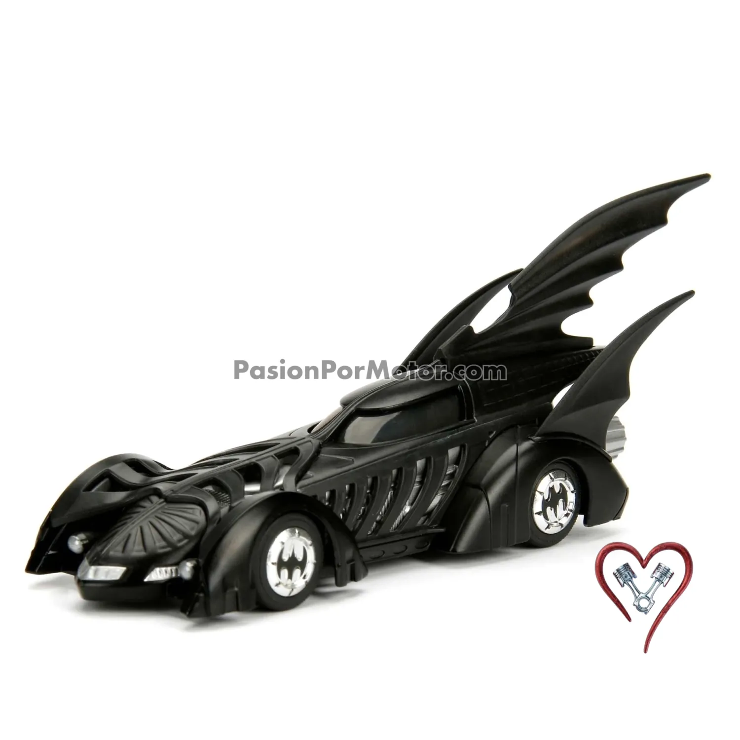 5 Pulgadas / 1:43 Batimovil Batman Forever 1995 DC Comics JADA TOYS Hollywood Rides 1:32 00323 5 Pulgadas / 1:43 Batimovil Batman Forever 1995 DC Comics JADA TOYS Hollywood Rides 1:32 00323