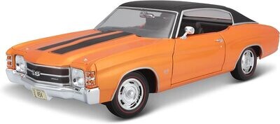 1:18 Chevrolet Chevelle SS 454 Sport Coupe 1971 Naranja MAISTO Special Edition 1:18 Chevrolet Chevelle SS 454 Sport Coupe 1971 Naranja MAISTO Special Edition