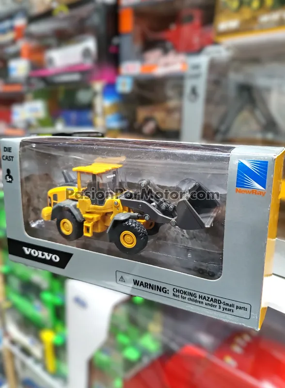 5 Pulgadas / 1:60 Volvo L60H Cargador Frontal NEW RAY Maquinaria 00526 5 Pulgadas / 1:60 Volvo L60H Cargador Frontal NEW RAY Maquinaria 00526