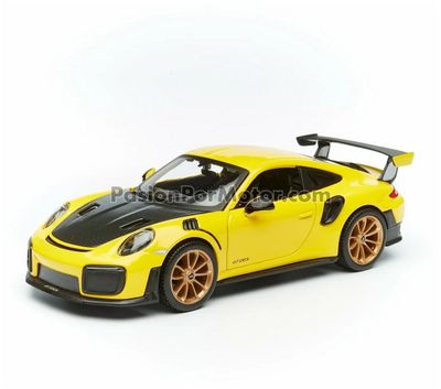 1:24 Porsche 911 GT2 RS 2018 Amarillo MAISTO Special Edition 00602 1:24 Porsche 911 GT2 RS 2018 Amarillo MAISTO Special Edition 00602