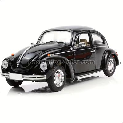 1:24 Volkswagen Beetle 1302 1970 Negro WELLY 03872 1:24 Volkswagen Beetle 1302 1970 Negro WELLY 03872