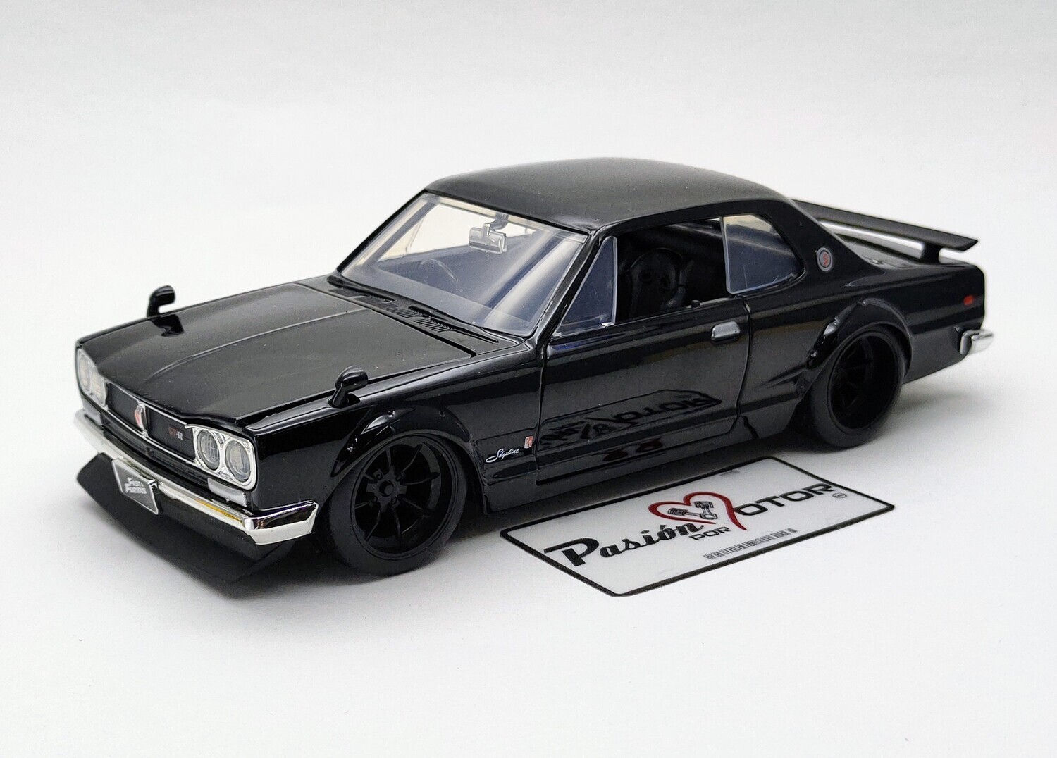 1:24 Nissan Skyline 2000 GT-R KPGC10 1971 Negro Brian´s Rapido Y Furioso 5 JADA TOYS 00753