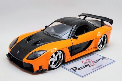 1:24 Mazda RX-7 Veilside 1995 Han's Rapido Y Furioso 3 Reto Tokio JADA TOYS 00923