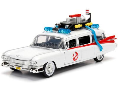 1:24 Cadillac Ambulance 1959 Ecto 1 Ghostbusters Cazafantasmas JADA TOYS Hollywood Rides Ambulancia 01823 1:24 Cadillac Ambulance 1959 Ecto 1 Ghostbusters Cazafantasmas JADA TOYS Hollywood Rides Ambulancia 01823