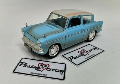 1:24 Ford UK Anglia 1958 &amp; Harry Potter JADA TOYS Hollywood Rides 01057