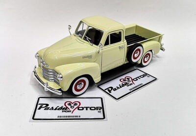 1:24 Chevrolet 3100 Pick Up 1953 Beige WELLY Nex Models 01083 1:24 Chevrolet 3100 Pick Up 1953 Beige WELLY Nex Models 01083