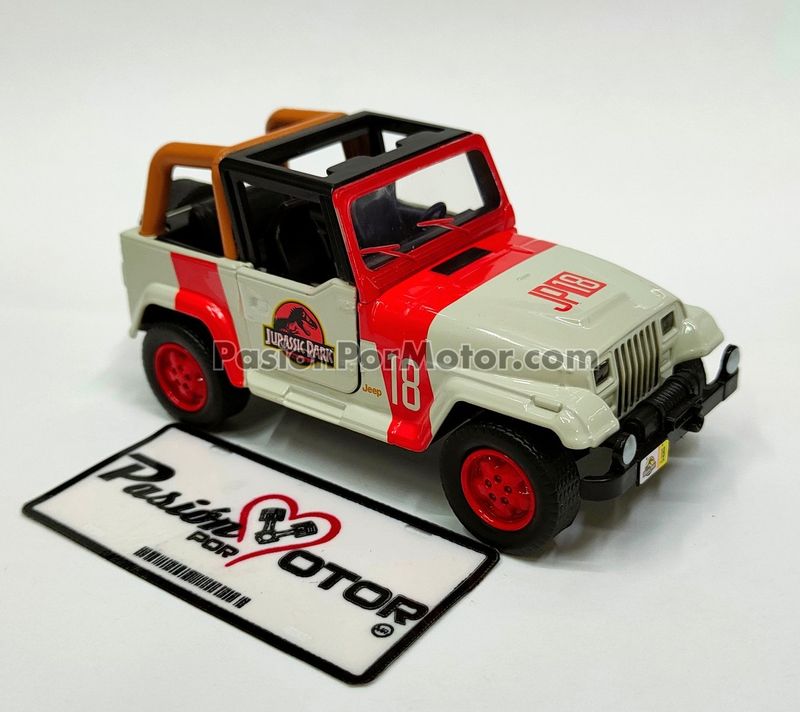 5 Pulgadas / 1:35 Jeep Wrangler 1992 Jurassic World JADA TOYS / Park 1:32 01944 5 Pulgadas / 1:35 Jeep Wrangler 1992 Jurassic World JADA TOYS / Park 1:32 01944