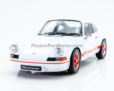 1:24 Porsche 911 Carrera RS 2.7 Coupe 1973 Blanco WELLY Nex Models 02045