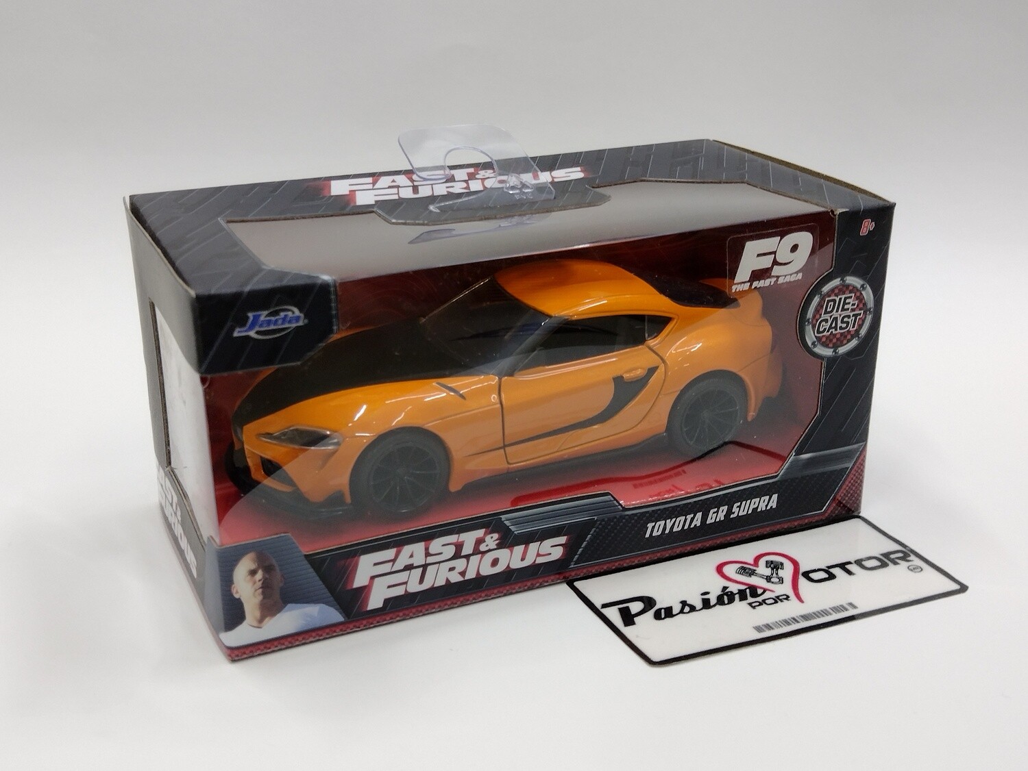 5 Pulgadas / 1:35 Toyota GR Supra Coupe 2020 Naranja Rapido y Furioso 9 JADA TOYS 1:32 5 Pulgadas / 1:35 Toyota GR Supra Coupe 2020 Naranja Rapido y Furioso 9 JADA TOYS 1:32