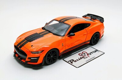 1:24 Ford Mustang Shelby GT500 2020 Coupe Naranja MAISTO Special Edition 02348