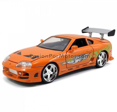 1:24 Toyota Supra A80 MK4 1995 Naranja Brian's Rapido y Furioso 1 JADA TOYS 02405 1:24 Toyota Supra A80 MK4 1995 Naranja Brian's Rapido y Furioso 1 JADA TOYS 02405