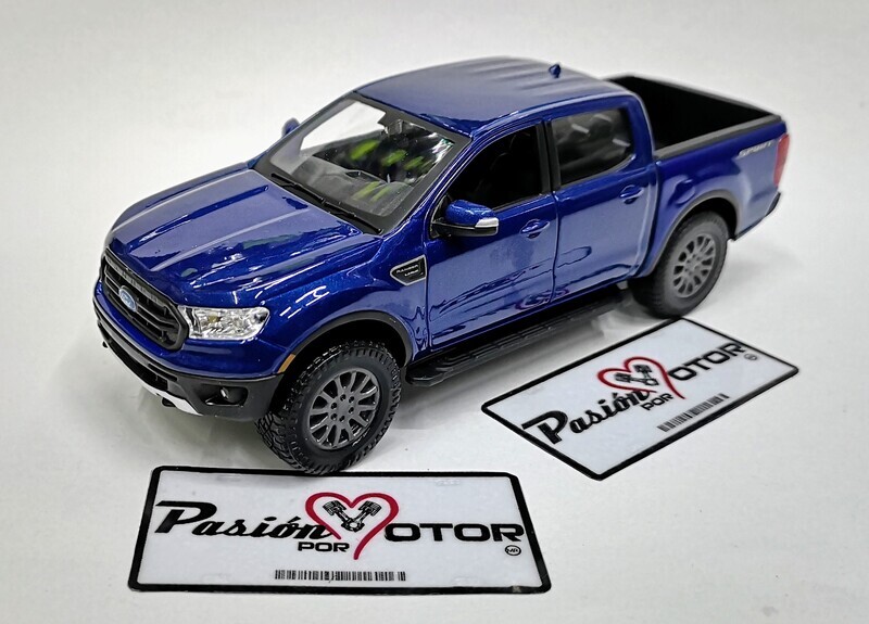 1:27 Ford Ranger Super Crew Sport 2019 Azul MAISTO Special Edition Pick Up 1:24 02545