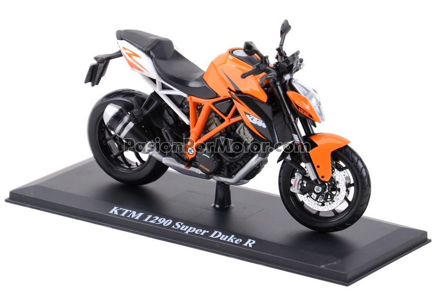 1:12 Ktm 1290 Super Duke R 2014 Naranja Con Base MAISTO Moto 02622 1:12 Ktm 1290 Super Duke R 2014 Naranja Con Base MAISTO Moto 02622