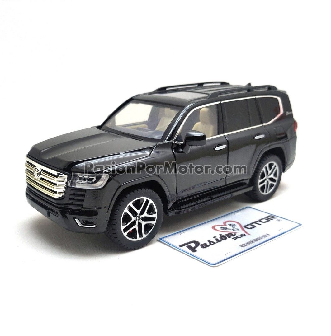 1:24 Toyota Land Cruiser 300 Suv 2022 70 Anniversary Negro KINGS TOY 02672 1:24 Toyota Land Cruiser 300 Suv 2022 70 Anniversary Negro KINGS TOY 02672
