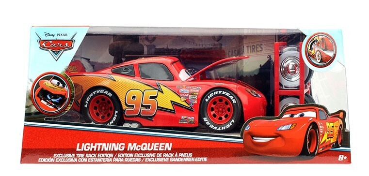 1:24 Rayo McQueen + Rines Extra JADA TOYS Metals Cars 3 Disney 02703