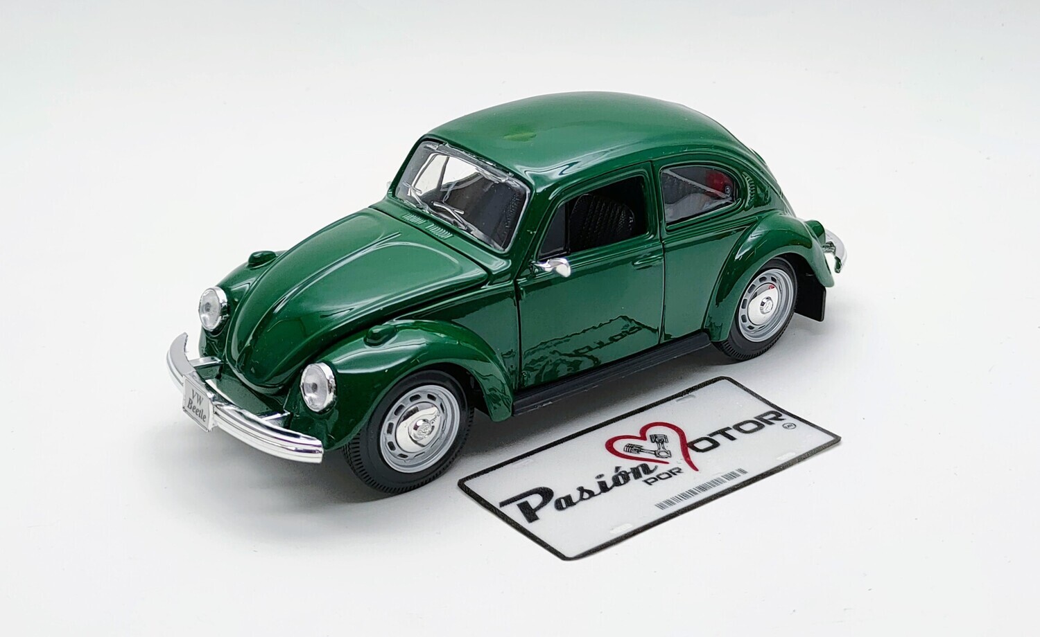 1:25 Volkswagen Beetle 1303 1972 Verde MAISTO Special Edition Vocho 1:24 02721