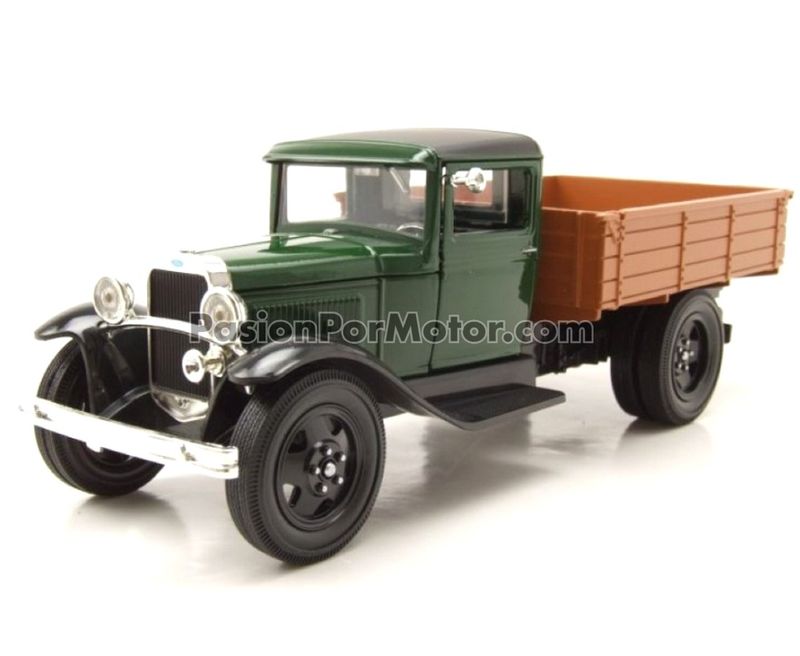 1:24 Ford Model AA 1931 Camion de Redilas Verde MOTOR MAX Platinum 02791 1:24 Ford Model AA 1931 Camion de Redilas Verde MOTOR MAX Platinum 02791