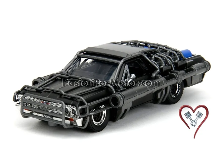5 Pulgadas / 1:39 Chevrolet El Camino 1967 Con Armas Rápido y Furioso X JADA TOYS 02808