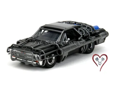 5 Pulgadas / 1:39 Chevrolet El Camino 1967 Con Armas Rápido y Furioso X JADA TOYS 1:32 02808